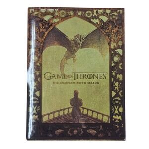 HBO Game of Thrones The Complete Fifth Season 5 DVD 5-Disc‎ Box Set Slipcover